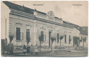 1914 Borossebes, Boros-Sebes, Sebis; községháza / town hall (EK)