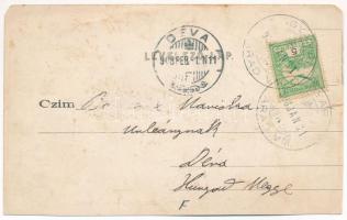 1903 Magyarád, Magyarát, Maderat; Kis úrihegy, Nagy úrihegy, Aczél kastély. Stein Zsigmond kiadása /...