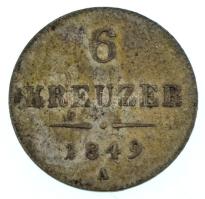 Ausztria 1849A 6kr Ag T:XF patina
Austria 1849A 6 Kreuzer Ag C:XF patina
Krause KM#2200