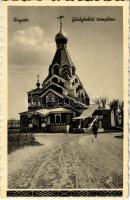 1940 Ungvár, Uzshorod, Uzhhorod, Uzhorod; Pravoslavny kostel / Görögkeleti templom / Othodox church