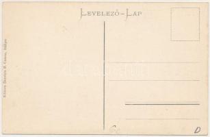 Szelistye, Salistea Sibiului; Központi és Községi szálloda és étterem. Dumitru B. Comsa kiadása / Ho...