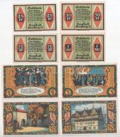 Németország / Weimari Köztársaság / Blomberg 1921. 25pf-3M (8xklf) T:UNC,AU Germany / Weimar Republi...