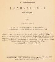 Szilassy Alfonz: A cukrászipari technológia kézikönyve. [Bp.], 1948, Szerzői,("Patko"-ny.), 505 p. Kopott félvászon-kötésben, laza fűzéssel, az elején" Szilassy Alfonz saját példánya" bejegyzéssel.