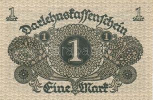 Német Birodalom / Weimari Köztársaság 1920. 1M (4x) egymás utáni sorszámokkal T:I