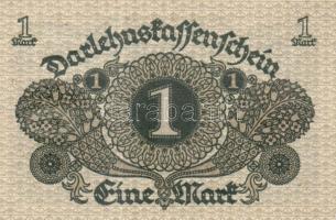 Német Birodalom / Weimari Köztársaság 1920. 1M (4x) egymás utáni sorszámokkal T:I