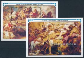 Rubens festmény blokksor, Rubens painting block set