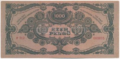 1945. 1000P T:F szép, erős papír
Adamo P22
