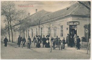 1916 Nagybecskerek, Zrenjanin, Veliki Beckerek; Szauer Árpád üzlete / shop (EK)