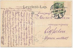 1916 Nagybecskerek, Zrenjanin, Veliki Beckerek; Szauer Árpád üzlete / shop (EK)