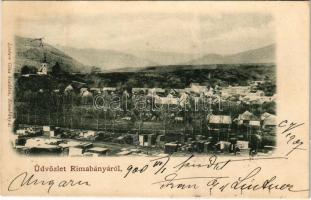 1900 Rimabánya, Rimavská Bana; fűrésztelep. Lintner Géza kiadása / sawmill