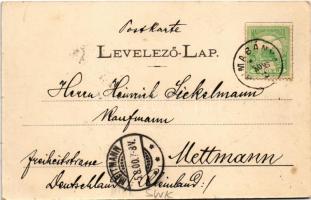 1900 Rimabánya, Rimavská Bana; fűrésztelep. Lintner Géza kiadása / sawmill