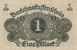 Német Birodalom / Weimari Köztársaság 1920. 1M (5x) egymás utáni sorszámokkal T:I