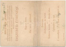 Selmecbánya, Schemnitz, Banska Stiavnica; Evangélikus líceum. Hátoldalon Breznyik János síremlékének...