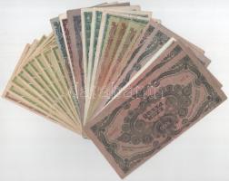 24db-os vegyes inflációs pengő bankjegy tétel T:F,VG