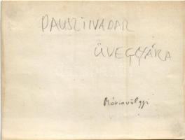 Máriavölgy, Sárosmáriavölgy (Kőtelep, Kruzslyó, Kruzlov); Pausz Tivadar üveggyára / glassworks, glas...