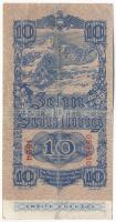 Ausztria 1945. (1947) 10Sch, II. kiadás T:F,VG apró anyaghiány
Austria 1945. (1947) 10 Schilling, 2...