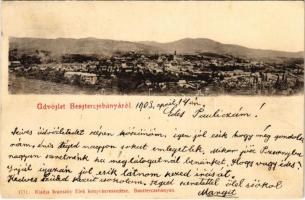 1903 Besztercebánya, Banská Bystrica; Ivánszky Elek kiadása (EK)