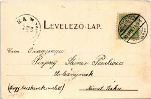 1903 Besztercebánya, Banská Bystrica; Ivánszky Elek kiadása (EK)