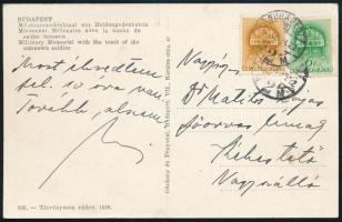 1939 Kiss Manyi (1911-1971) Kossuth- és Jászai Mari-díjas színésznő autográf üdvözlő sorai, és aláír...