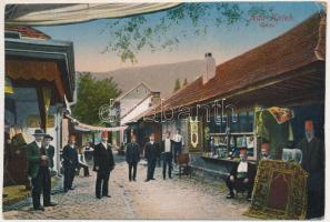 1916 Ada Kaleh, Török bazár / Turkish bazaar shop (EK)