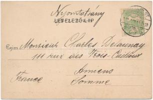 1902 Tőkésújfalu, Klátova Nová Ves; Haupt-Stummer kastély. Platzkó Gyula kiadása / castle