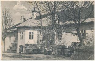 1914 Lubotény, Lubotín (Ólubló, Stará Lubovna); Határrendőrségi épület. Braun B. kiadása / border police station (fa)