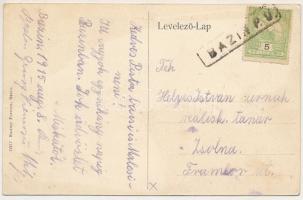 1915 Bazin, Bösing, Bözing, Pezinok; Gróf Széchenyi István utca. Kautny Ferenc kiadása / street view...