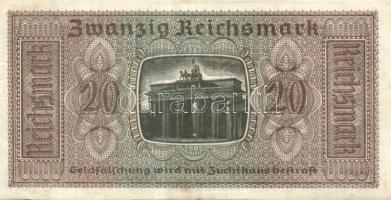 Német Birodalom / II. világháborús megszállások 1939. 20M T:I-