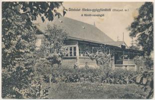 1911 Alváca-gyógyfürdő, Vata de Jos (Hunyad); fürdő vendéglő. Adler fényirda 2630. / spa restaurant (EK)