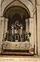 Deáki, Diakovce; Római katolikus templom főoltára, belső / Catholic church, interior with main altar (EB)