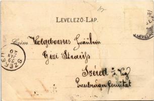 1899 (Vorläufer) Pozsony, Pressburg, Bratislava; vár, gőzhajó / castle, steamship. Edgar Schmidt lit...