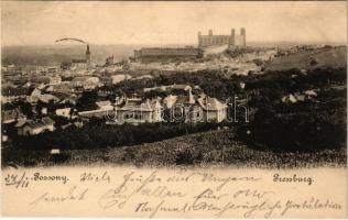 1902 Pozsony, Pressburg, Bratislava; vár, villa. Verlag Bediene dich allein / castle, villa (Rb)