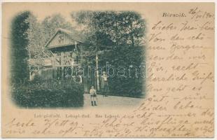 1901 Borszék, Borsec; Lobogó fürdő / bae / spa