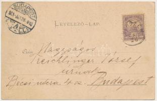 1901 Borszék, Borsec; Lobogó fürdő / bae / spa