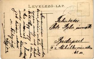 1914 Zólyom, Zvolen; Garam hídja . W.L. Bp. "Ideal" 1912-15. / Hron river bridge (EM)