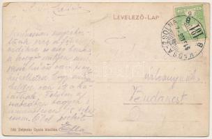 1913 Pottornya, Liptó-Potornya-füred, Podturen; fürdő, kúria. Zeljenka Gyula kiadása / spa and villa...