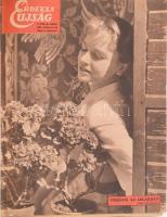 1957 Érdekes Újság II. évfolyam 2. féléve egybekötve, sérült félvászon kötésben