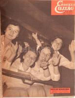 1957 Érdekes Újság II. évfolyam 2. féléve egybekötve, sérült félvászon kötésben