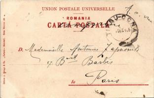 1905 Brezoi (Valcea), Peisaj muntos. TCV card