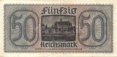 Német Birodalom / II. világháborús megszállások 1939. 50M (2x) egymás utáni sorszámokkal T:I-,II+