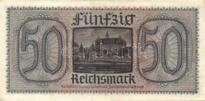 Német Birodalom / II. világháborús megszállások 1939. 50M (2x) egymás utáni sorszámokkal T:I-,II+