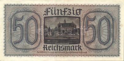 Német Birodalom / II. világháborús megszállások 1939. 50M (2x) egymás utáni sorszámokkal T:I,I-