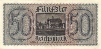 Német Birodalom / II. világháborús megszállások 1939. 50M (2x) egymás utáni sorszámokkal T:I,I-