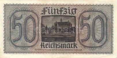 Német Birodalom / II. világháborús megszállások 1939. 50M (3x) egymás utáni sorszámokkal T:I,I-,II+