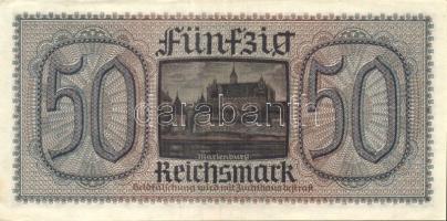 Német Birodalom / II. világháborús megszállások 1939. 50M (3x) egymás utáni sorszámokkal T:I,I-,II+