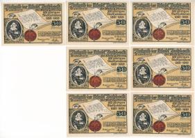 Németország / Weimari Köztársaság / Bützbach 1921. 50pf (7xklf) T:UNC,AU
Germany / Weimar Republic ...