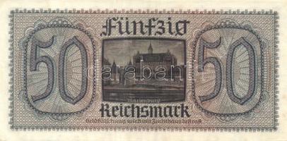 Német Birodalom / II. világháborús megszállások 1939. 50M (3x) egymás utáni sorszámokkal T:I,I-