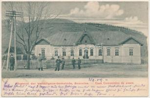 1909 Bozovics, Bozovici; Försterei der Vermögens-Gemeinde / Casa Comunitatu de avere / erdészet / forestry (fl)