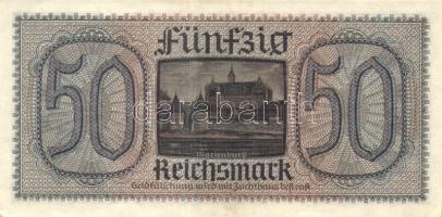 Német Birodalom / II. világháborús megszállások 1939. 50M (3x) egymás utáni sorszámokkal T:I,I-,II+