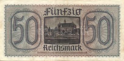 Német Birodalom / II. világháborús megszállások 1939. 50M (2x) egymás utáni sorszámokkal T:II